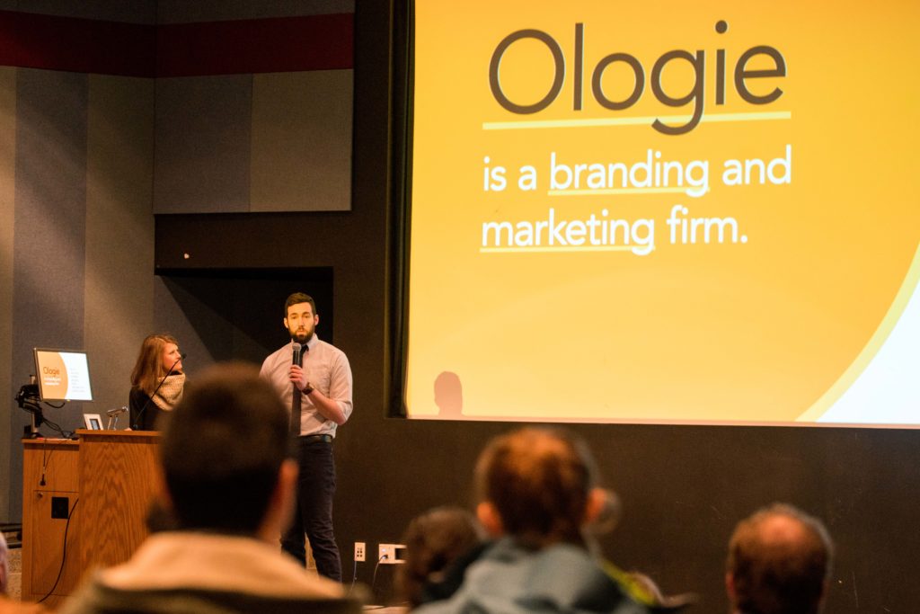 Ologie, the new marketing firm that will be representing the College, gave a presentation on Thursday, Feb. 2.