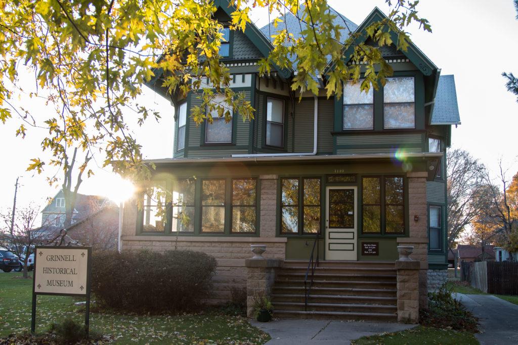 The Grinnell Historical Museum is housed in the McMurray House, a piece of Grinnell history itself. Photo by Helena Gruensteidl.
