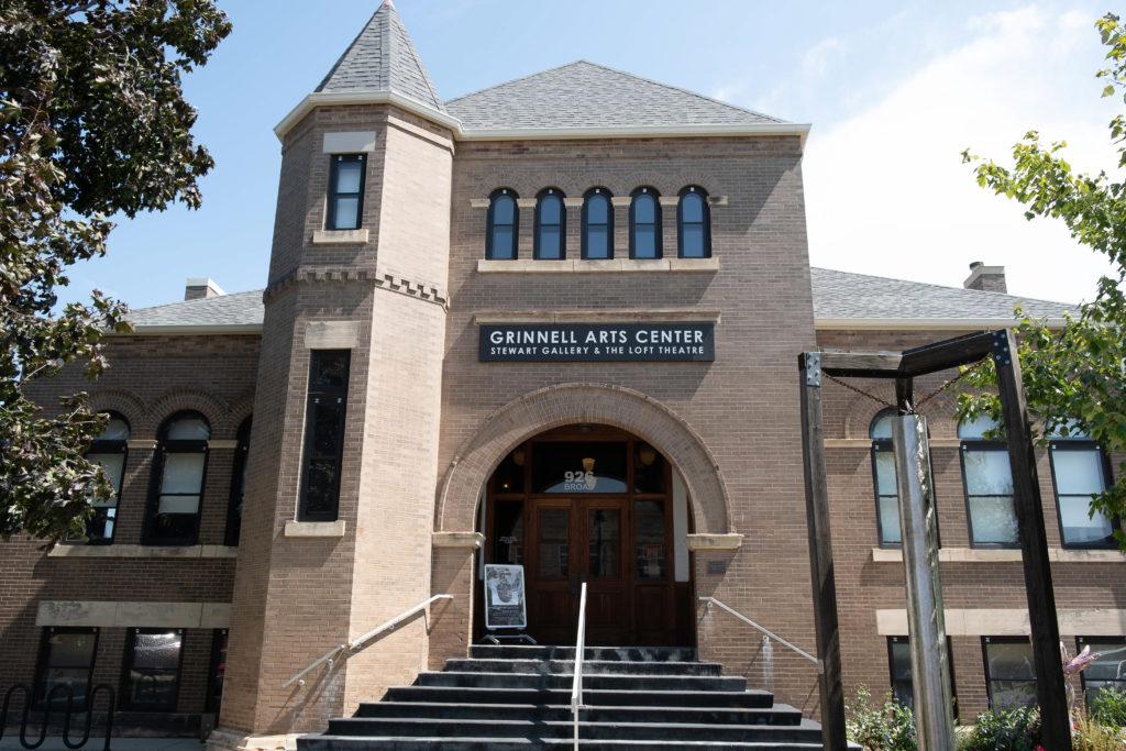 The Grinnell Arts Center is home to the Stewart Gallery and arts classes available to the community. 