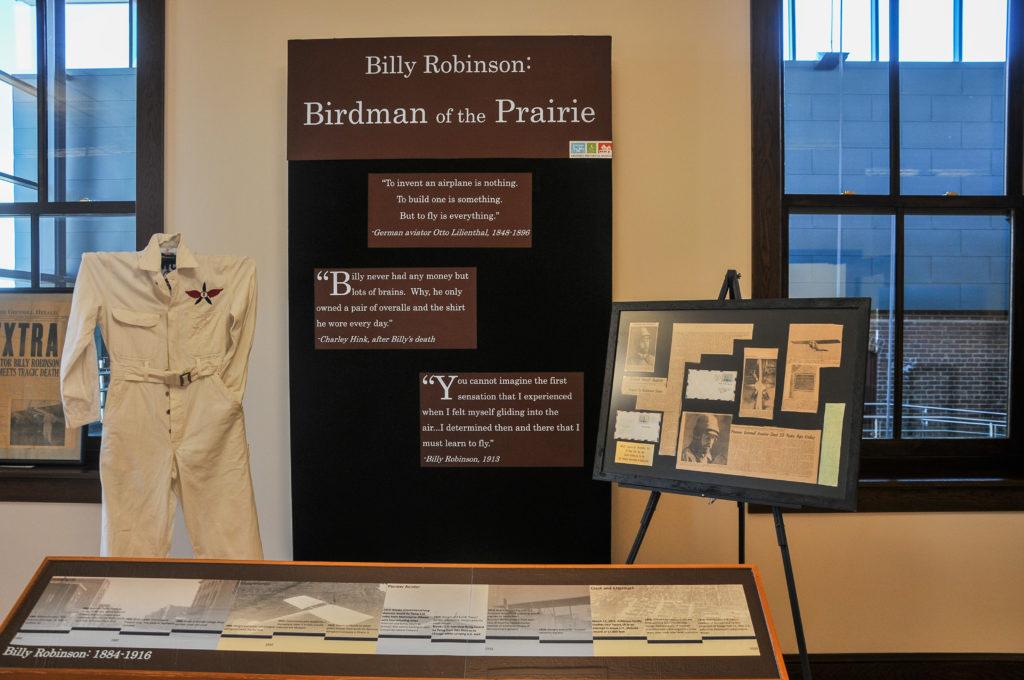 The exhibit on Billy Robinson can be seen at City Hall between 7:30 a.m. and 4:30 p.m., Monday through Friday. Photo by Sarina Lincoln.