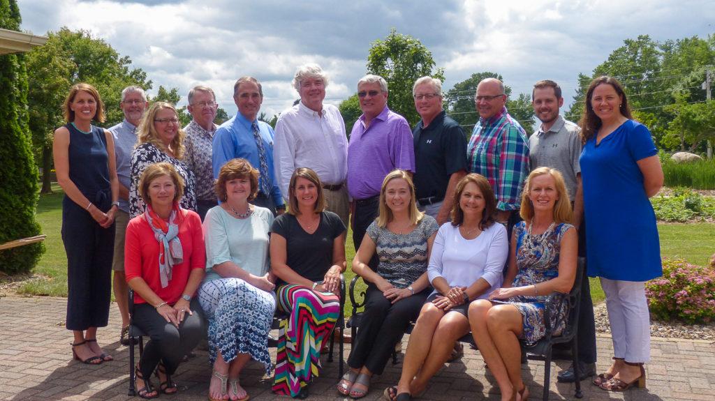 The board members and staff of the Greater Poweshiek Community Foundation pose for a photo. Contributed photo.