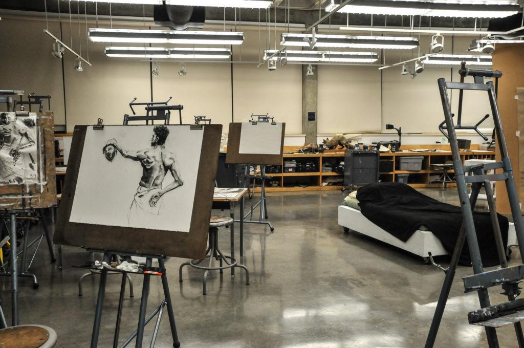 Figure drawing classes are held every Monday and Wednesday from 7 to 9 p.m. in Bucksbaum room 225, but you have to enter through room 223.