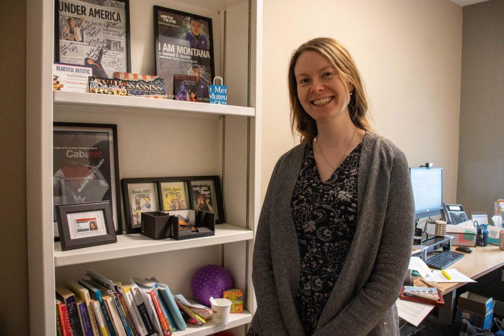 Rachel Harvith, the director of Grinnell Colleges career community for arts, media and communications also maintains an active career in the arts, a career path about which she also advises students.