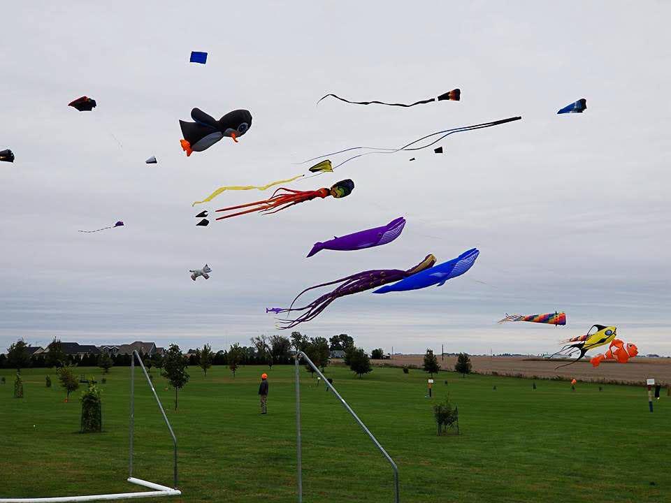 Local Grinnellians will be able to fly their kites at Ahrens park this Saturday, Sept. 28 from 10 a.m. to 4 p.m. Photo by Grinnell Rotary Club.