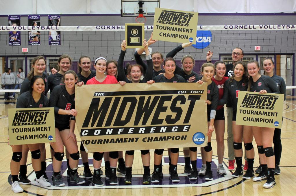 The volleyball team has won the conference tournament, advancing them to the NCAA Division III Tournament. Contributed. 