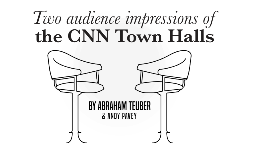 Two+audience+impressions+of+the+CNN+Town+Halls