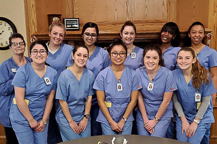 Grinnell students gain health care skills as nursing assistants in training