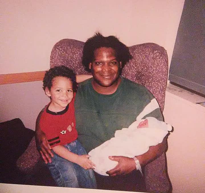 Michael Williams, orginally from New York, moved from Kearney, Nebraska, to Grinnell in 2002. He is pictured here with his sons Danté and Michael Jr. in 2007. Contributed by Janalee Boldt.