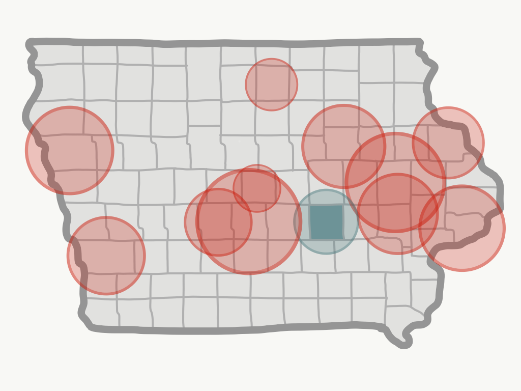 Soaring COVID rates draw global comparisons in Iowa; Poweshiek County
