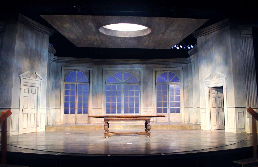 Arcadia opened in Roberts Theatre on Oct. 8 under the direction of Sandy Moffett after Ellen Mease was suspended from the production. Photo by Ariel Richards. 