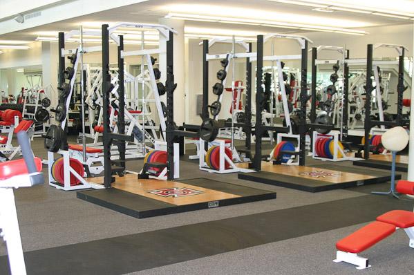 Part of Grinnells Bear Athletic Center. Photo contributed by Power Lift.