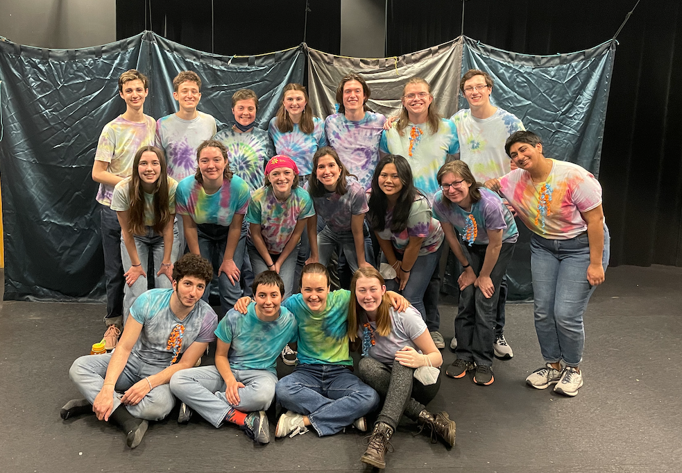 The spring 2022 cast of the Neverland Players. Photo contributed by Evie Caperton.