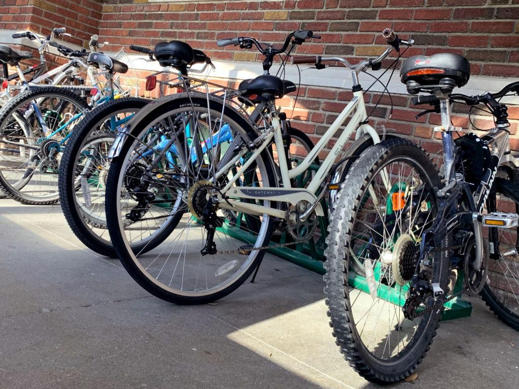 Students will be able to access a new bike share program with the newly passed SGA referendum. Photo by Ariel Richards.