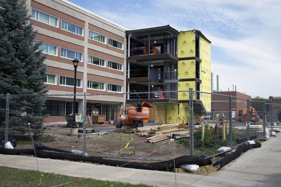 While the updates of Norris Hall are a welcome addition to the dorm, the disruption construction causes to daily life is not so welcome. 