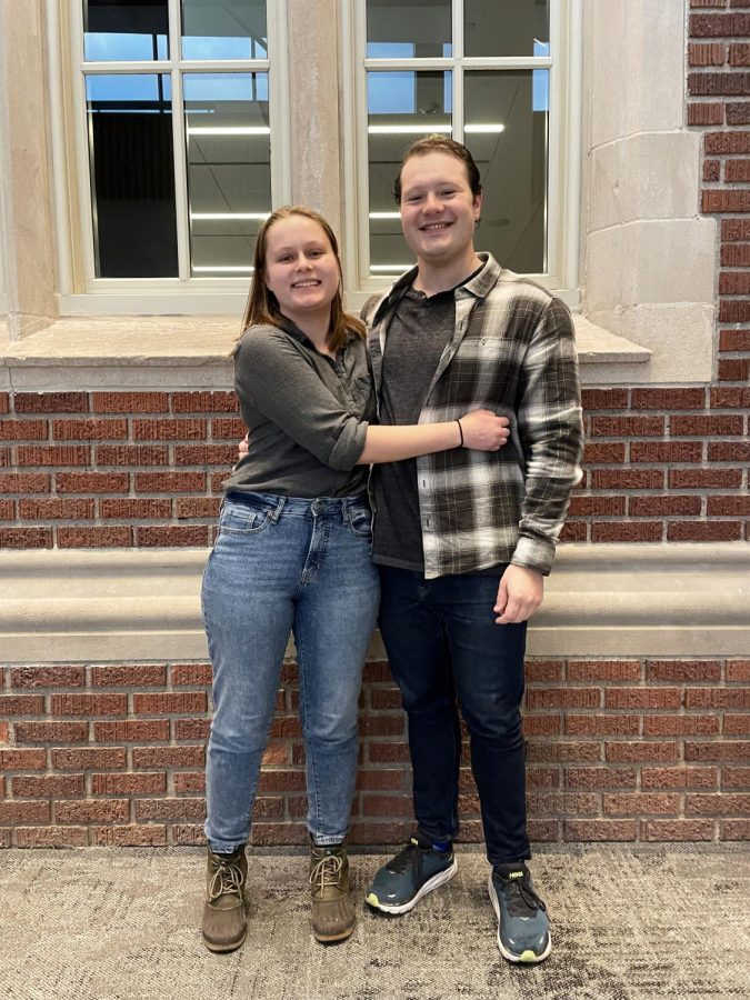 Maia `23 (left) and Quinn `23 (right) began dating in high school.