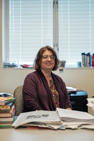 Associate Professor of Psychology and Neuroscience Andrea Tracy `99 has taught at Grinnell College since 2009.