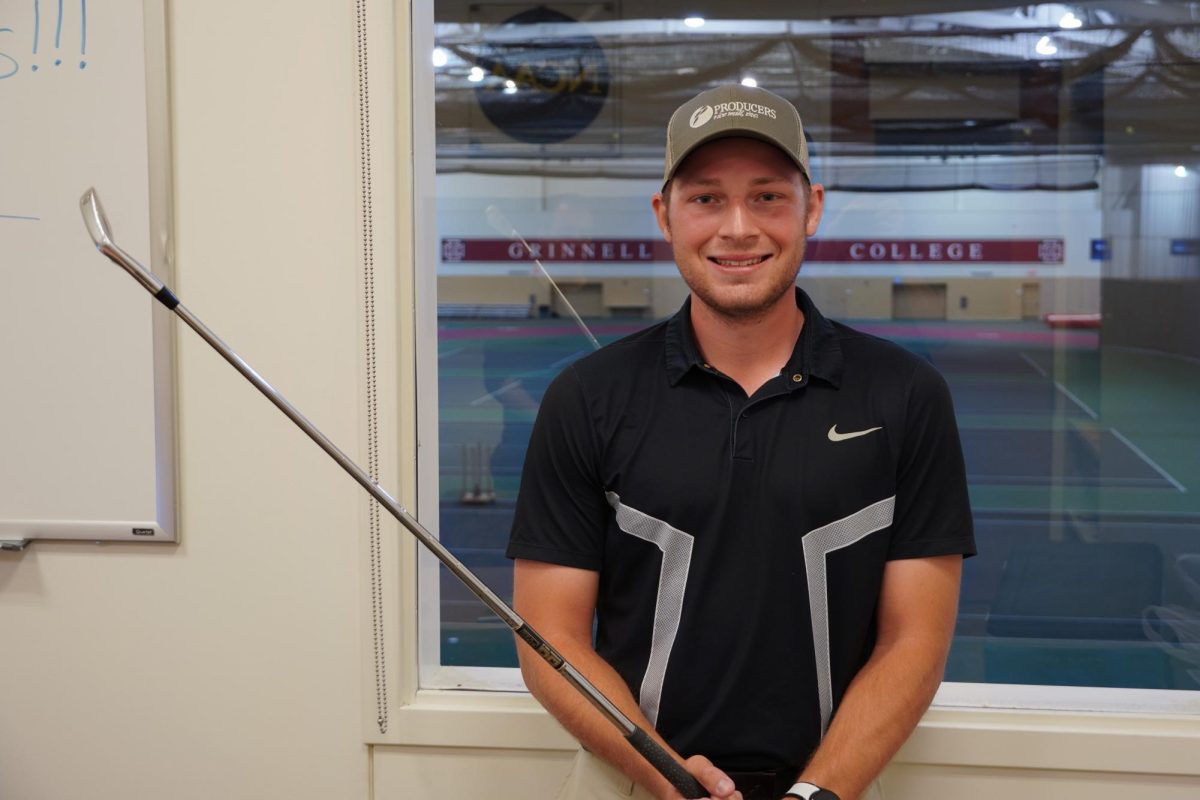 After graduating from Hendrix College in 2022, Cole Cody worked as an assistant golf coach at Henderson State University for a year before coming to head Grinnell’s golf program.