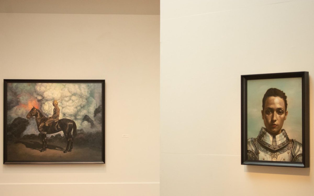 Two works of Stephen Appleby-Barr in the Grinnell College Museum of Art.