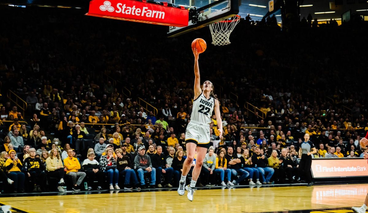 Clark broke the all-time National Collegiate Athletics Association (NCAA) scoring record this season, en route to her second championship appearance and second Naismith Player of the Year Award.