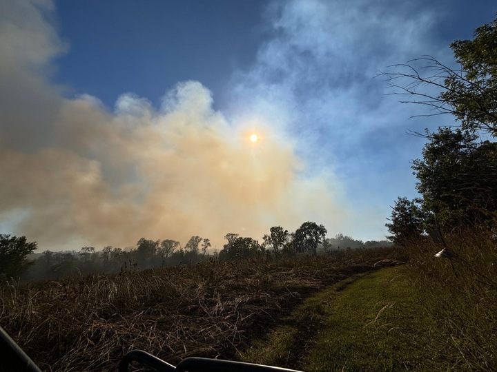 Photos of the Week: CERA controlled burn