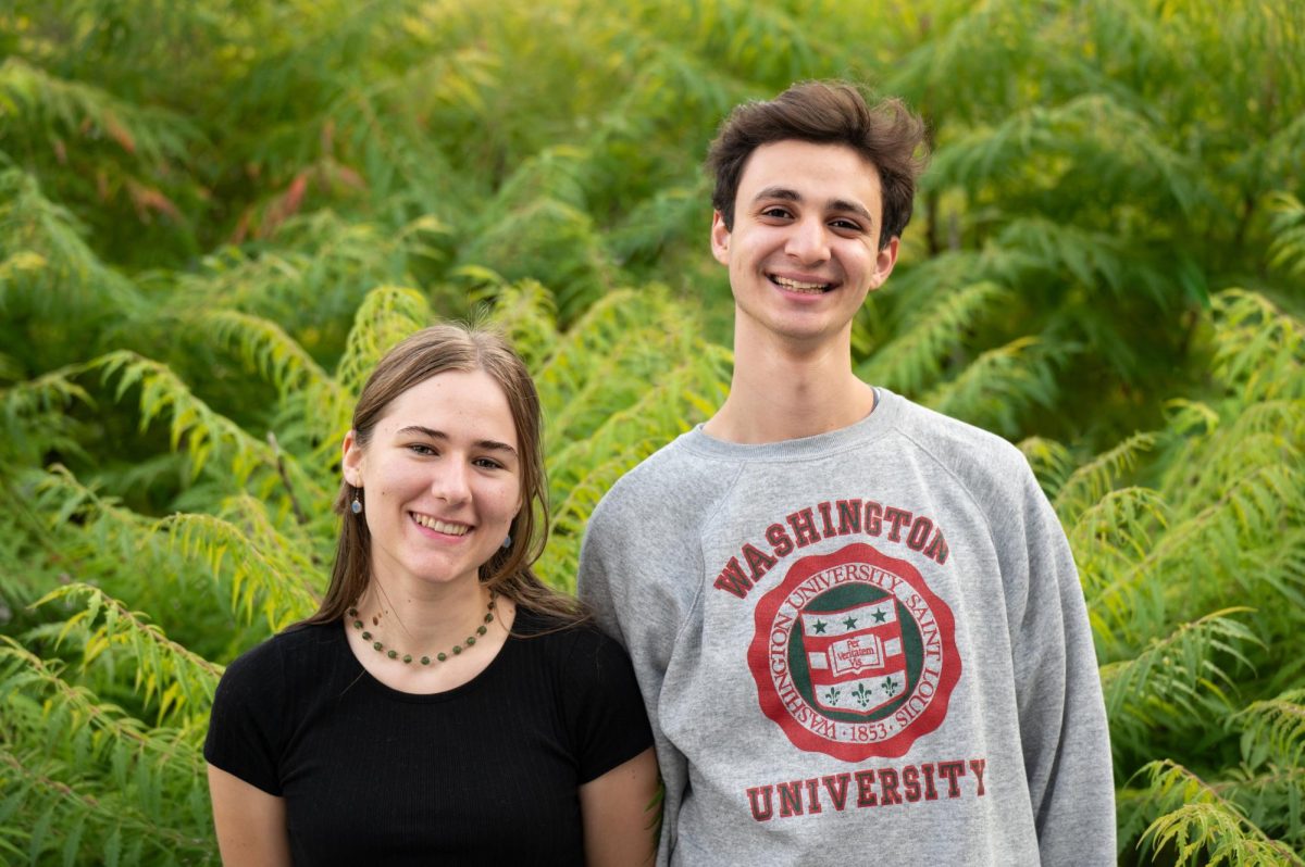 Mary Higgins `25 and Henry Coen `25, Circle members.