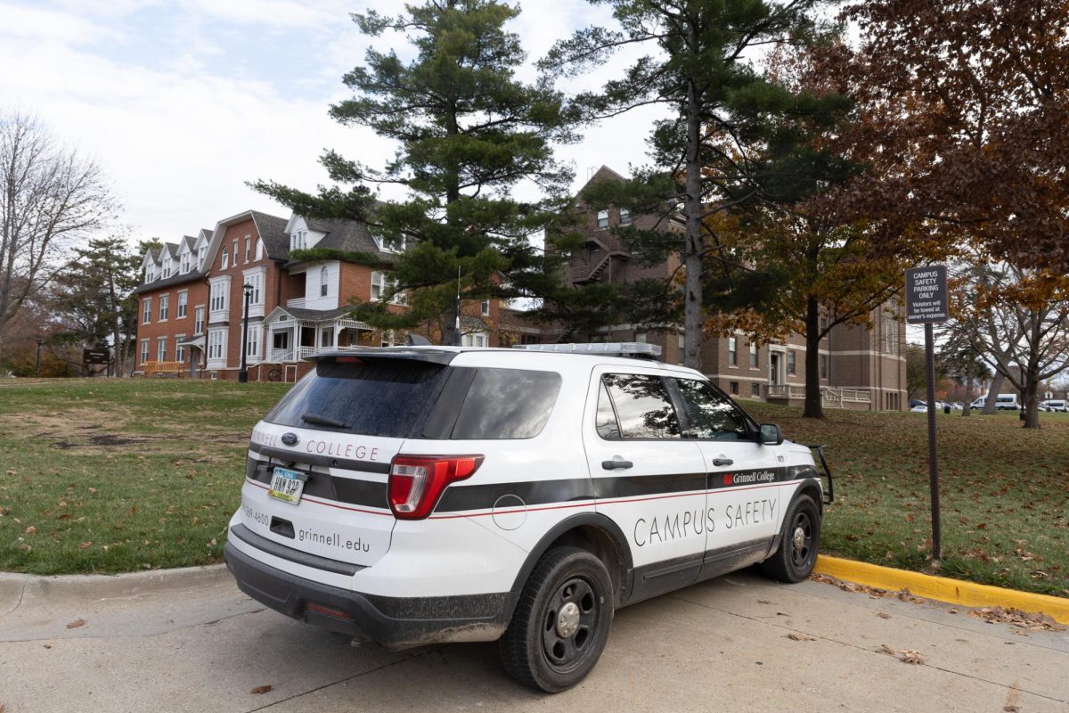 Grinnell College Campus Safety were on the scene during an alleged assault of a student at a on-campus party.