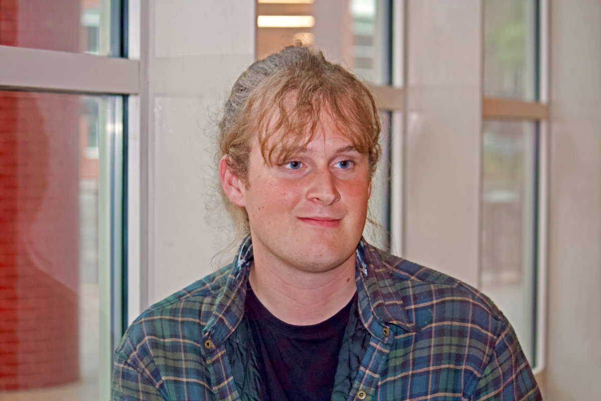 Union President Morgan Smith `26
poses in the JRC.