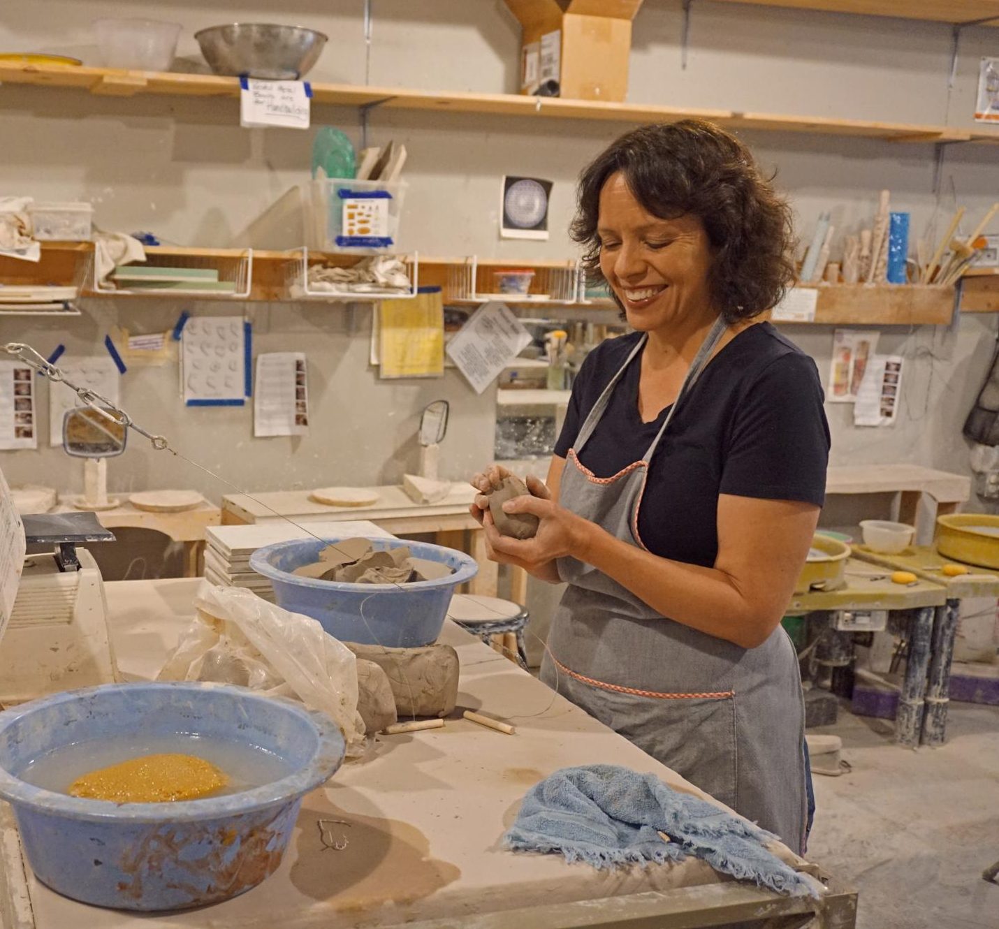 Bethany Hensley moved to Grinnell to do ceramics full-time and create an artistic community.