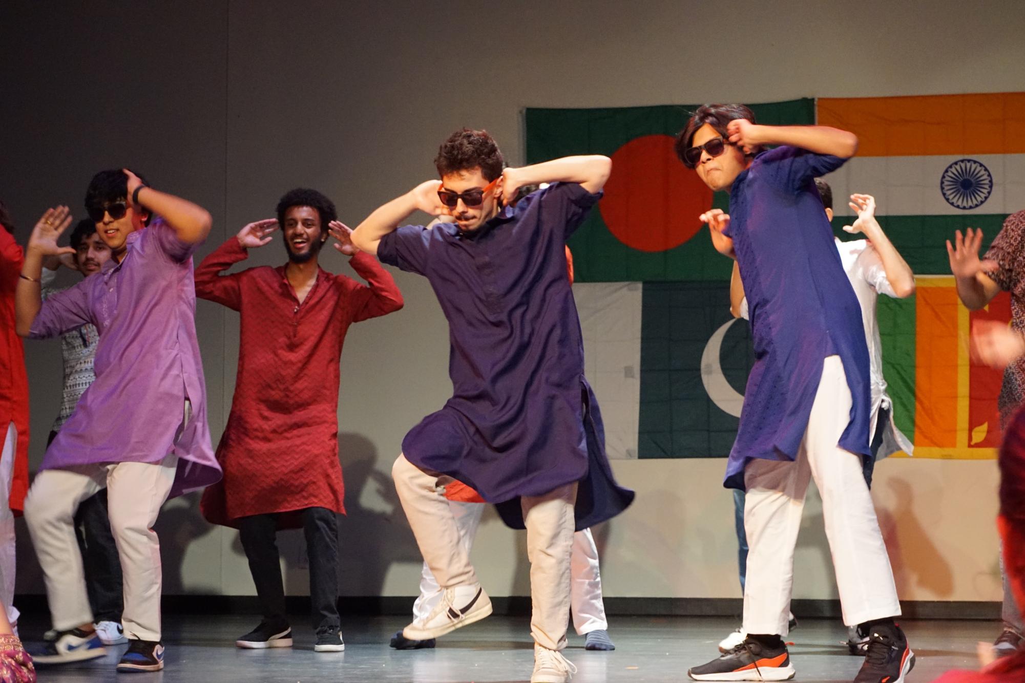 The third-year boys, class of 2027, dance together, interspersed with an original, voiceover narrative about their semester's ups and downs. 