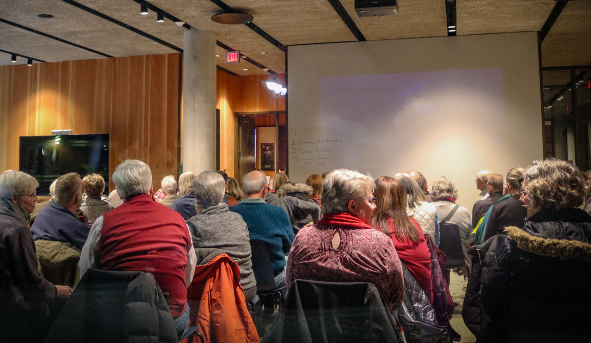 Iowa Citizens for Community Improvement Clean Water Townhall was held in the Weigart `61 Civic Pavilion.
