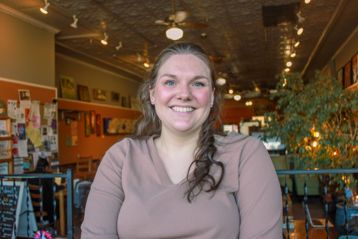 Liz Lahn `17, also a graduate of Grinnell High School, highlights the benefit of the scholarship to educators in addition to high-achieving Iowa students.