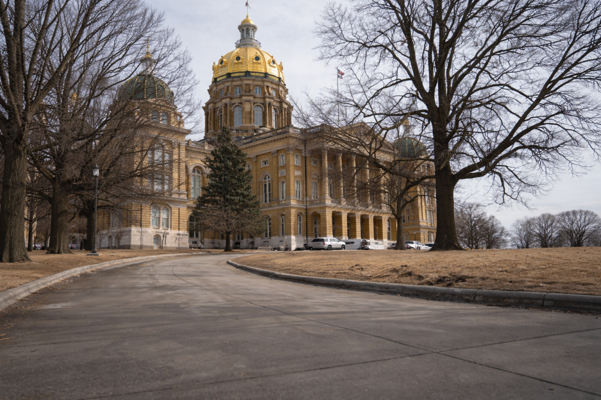 The Iowa State Capitol Building on Feb. 24, 2025.