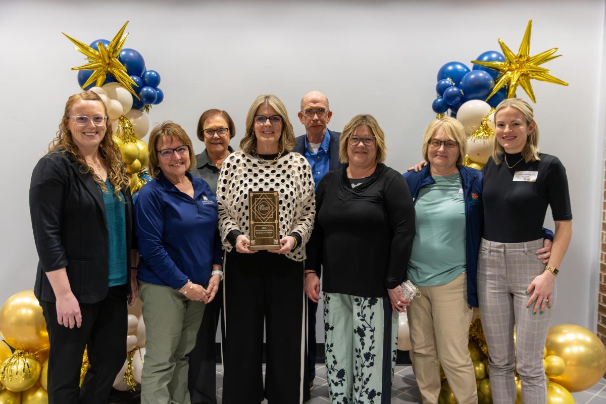 The Mayflower Community won 2026 Service Business of the Year at the Grinnell Area Chamber of Commerce's annual celebration.