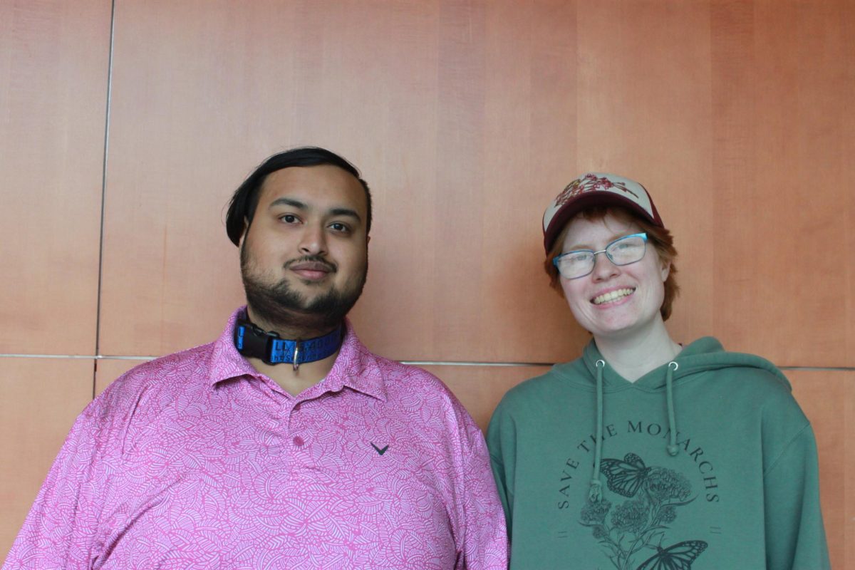 From left: shabab m. kabir `26 and Rachel Rudacille `26 have been awarded Thomas J. Watson Fellowships for 2026-2027. 