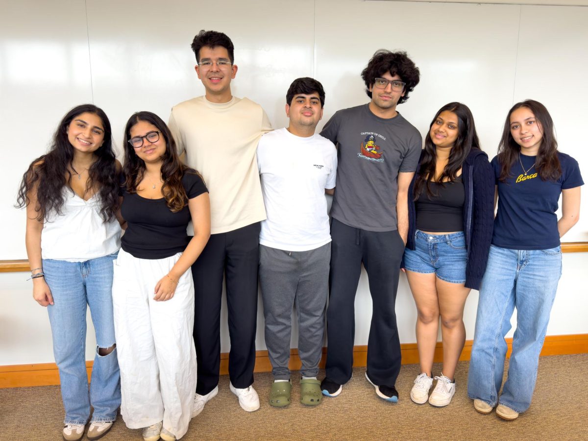 The 2025-2026 South Asian Student Organization cabinet members hosted Bollywood Gardner on Feb. 27.